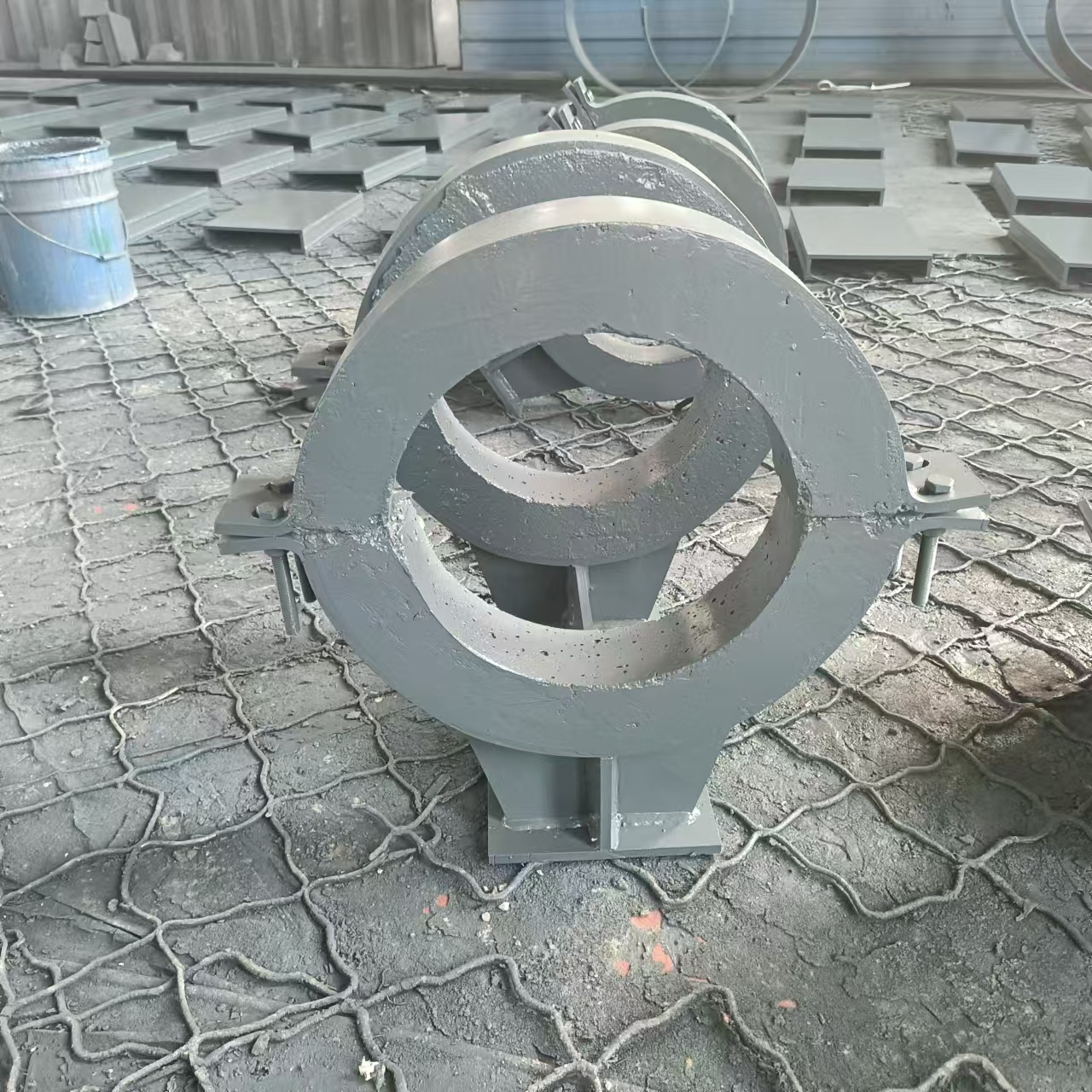 铜陵市隔热管托管夹式管托 - 方案